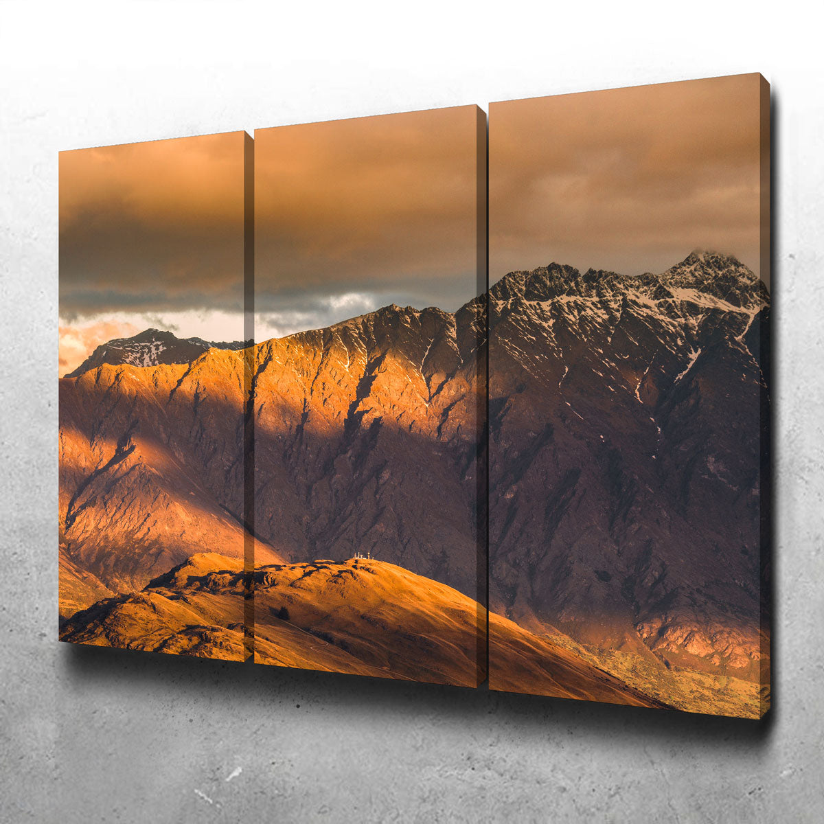 Stunning Queenstown Range Wall Art by Mike Cotton