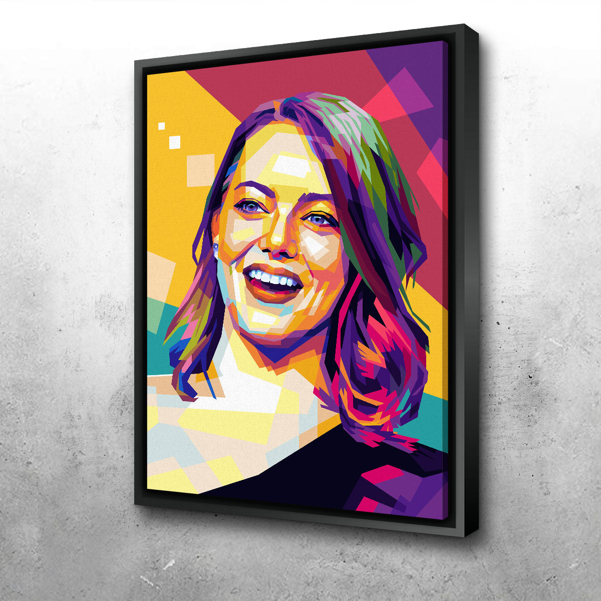 Stunning Emma Stone Wall Art by Ralph & Laura Design