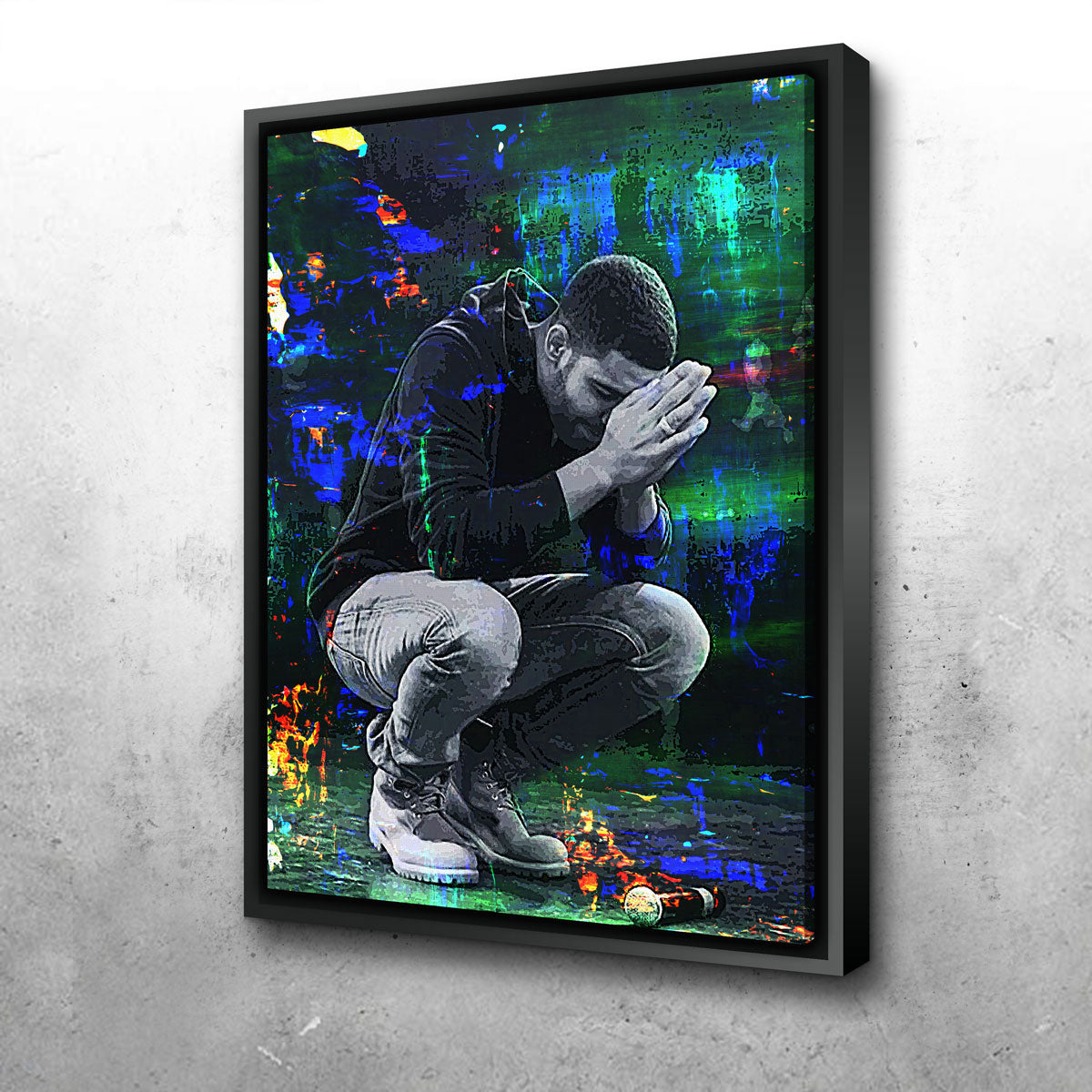 Stunning Praying Drake Wall Art for Home Decor