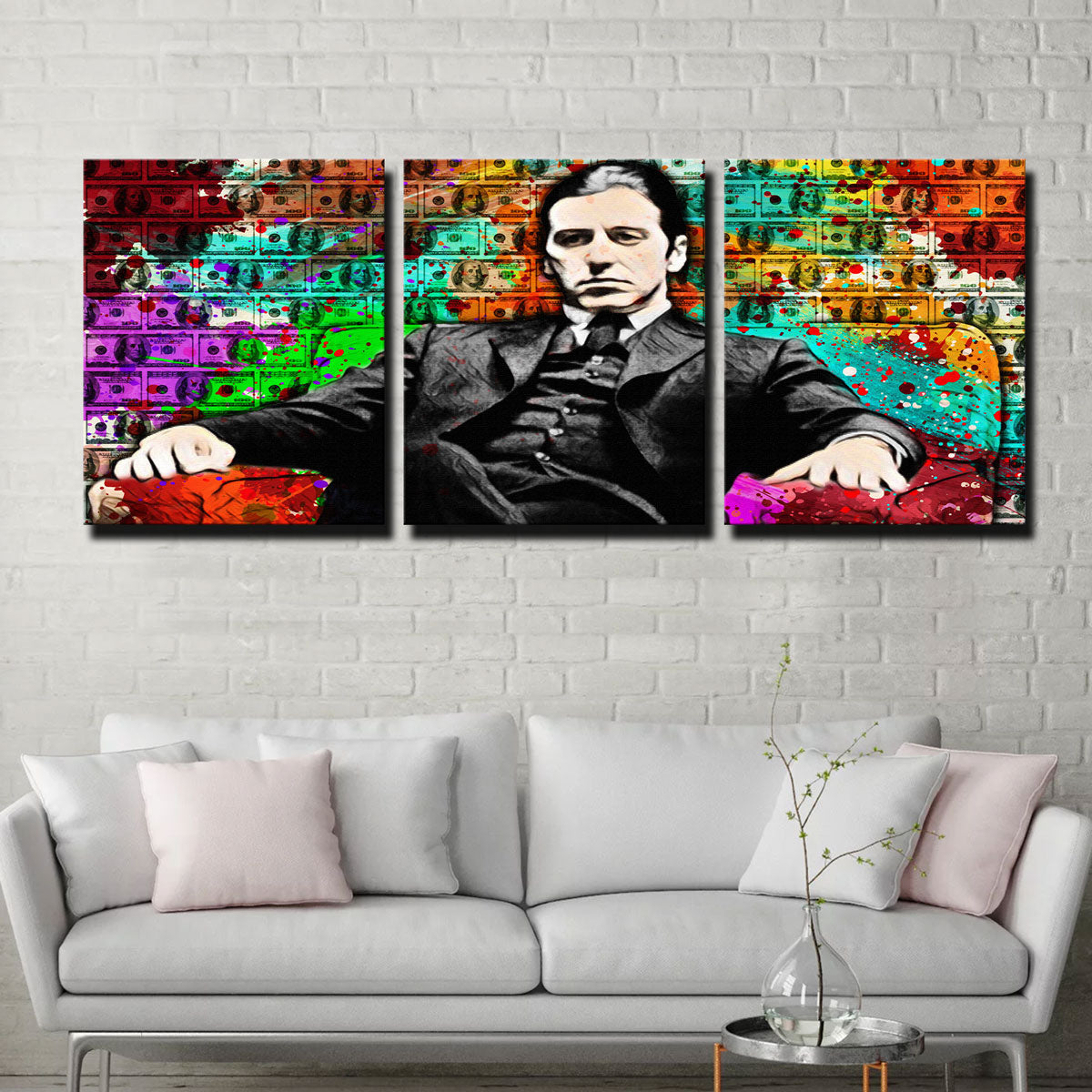 Stunning Abstract Godfather Wall Art for Home Decor