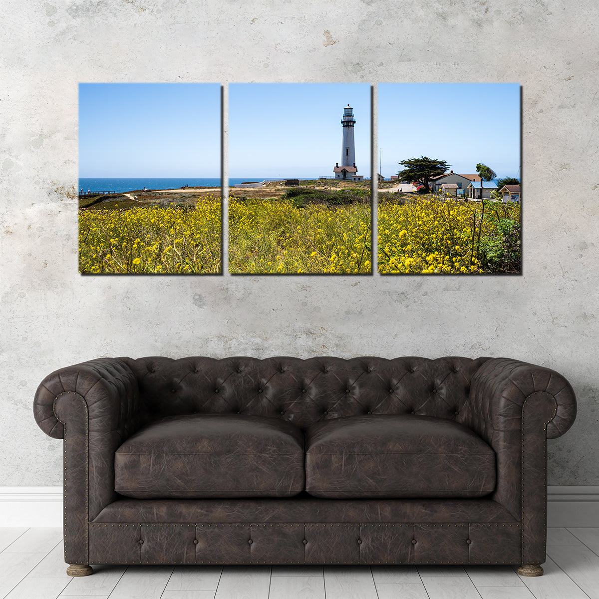 Stunning Pacific Coast Hwy Lighthouse Wall Art by Barry Pack