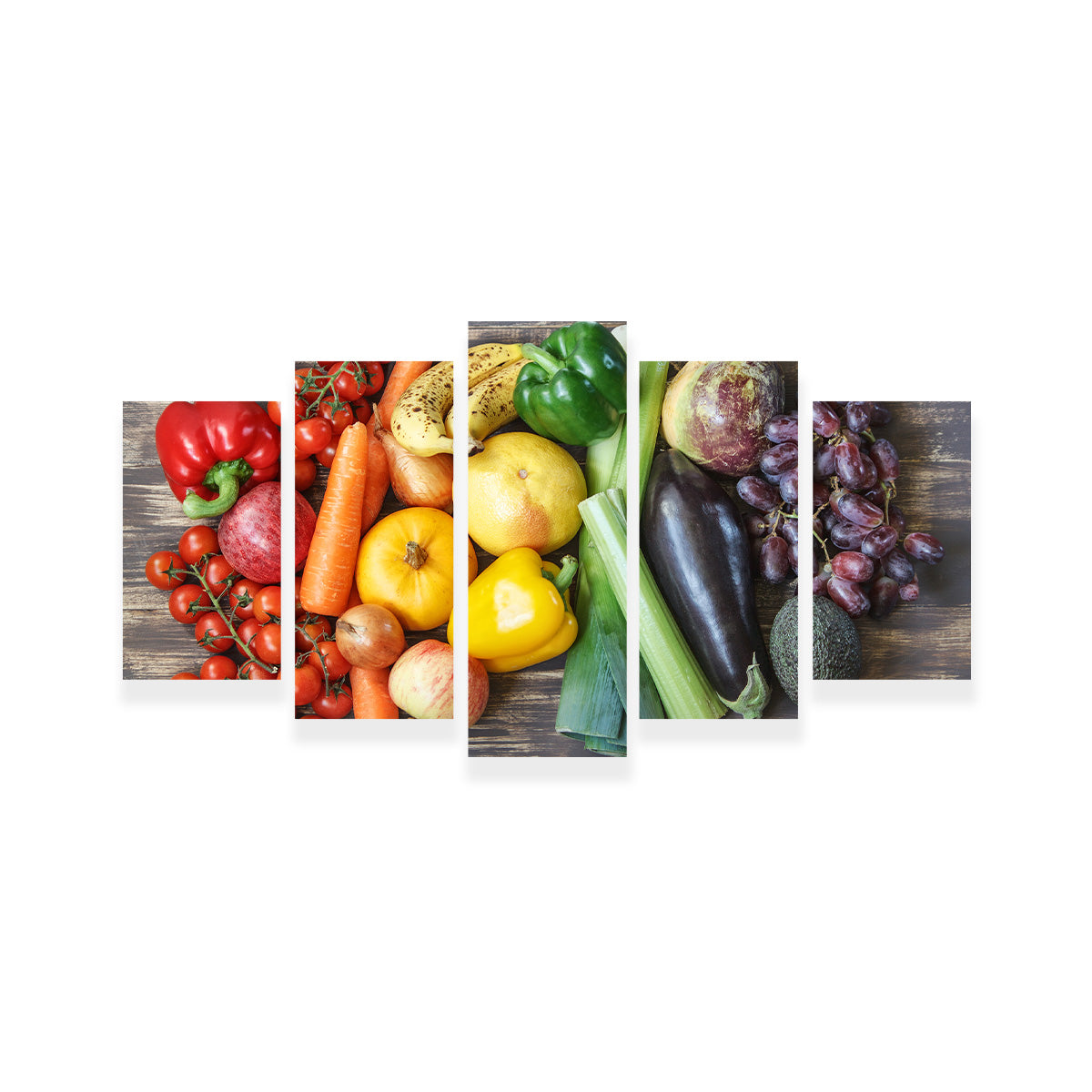 Exquisite Fruits & Vegetables Wall Art for Home Decor