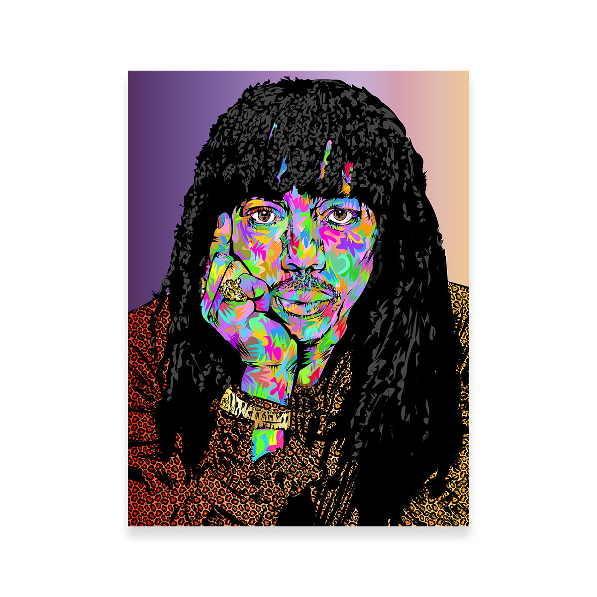 Rick James Bitch Stylish Wall Art for Stunning Decor