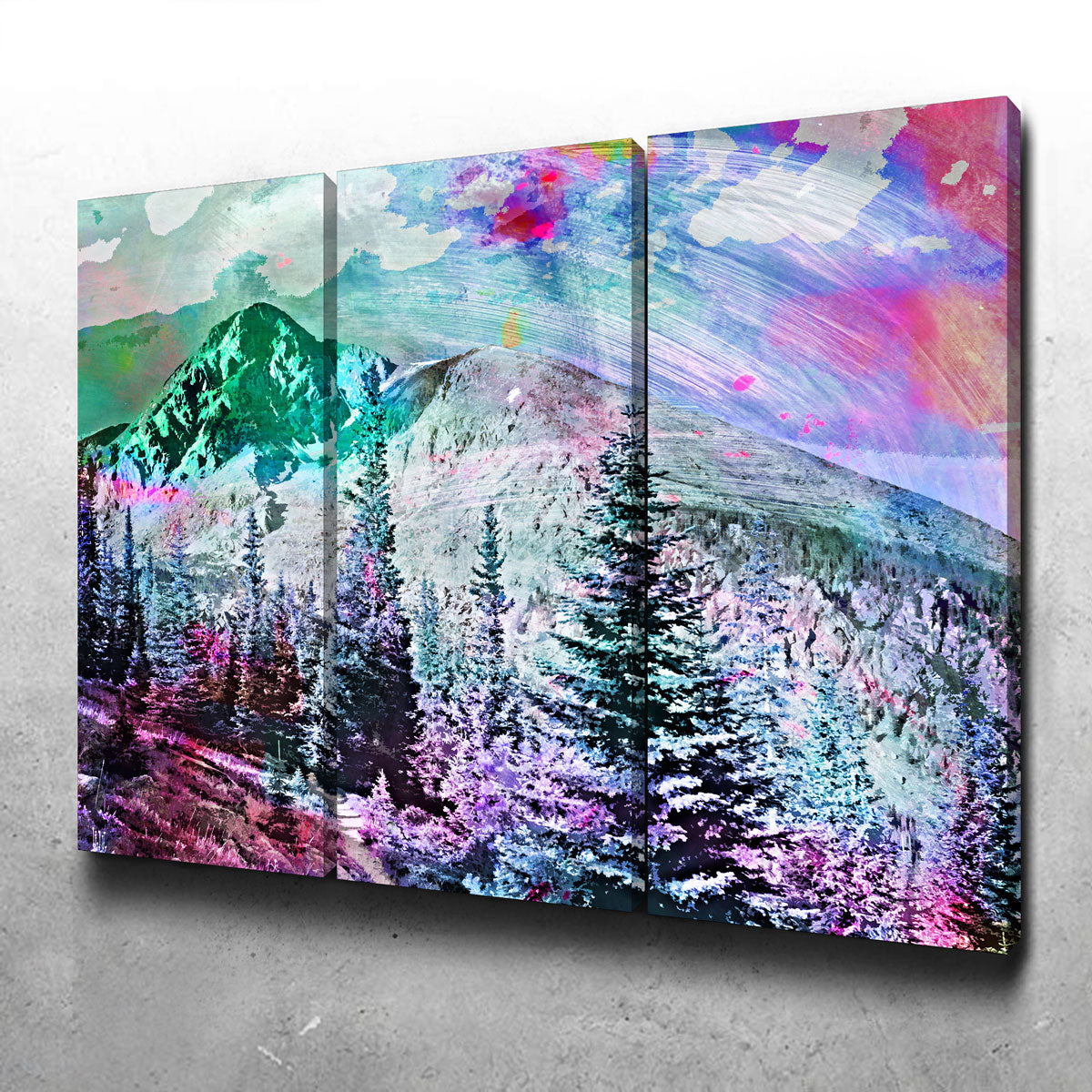Stunning Abstract Holy Cross Wall Art for Home Decor