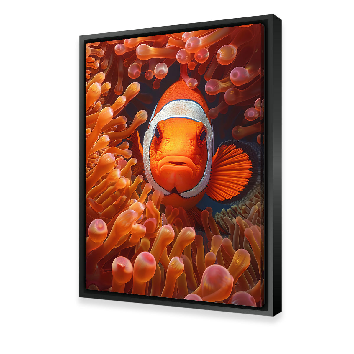 Eye - catching Clown Fish Wall Art for Home Decor
