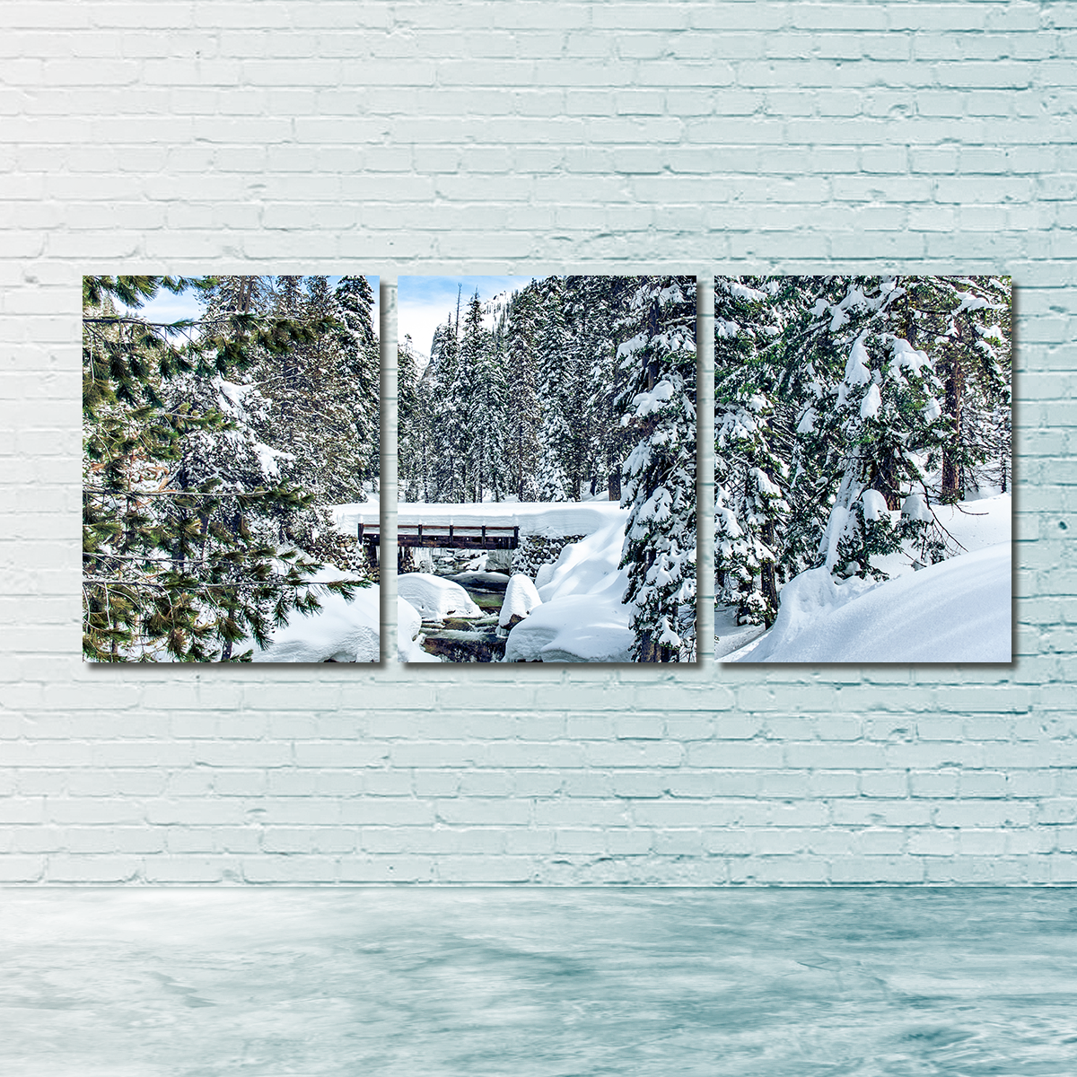 Exquisite Lodgepool Bridge Wall Art by Kyle Sherry