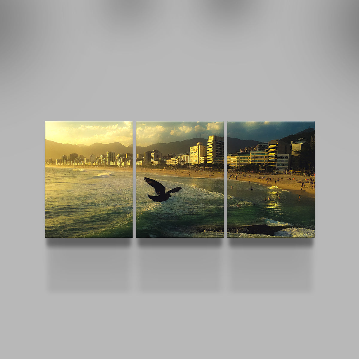 Exquisite Ipanema Rio Wall Art by Charity Dos Santos