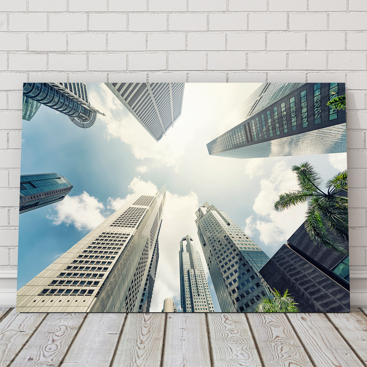 Exquisite Raffles Place Wall Art by Manjik Pictures
