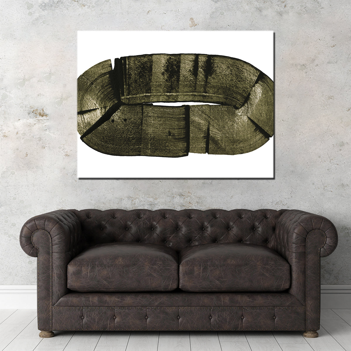 Exquisite Oval Lumber Wall Art by Evgeny Vetrov