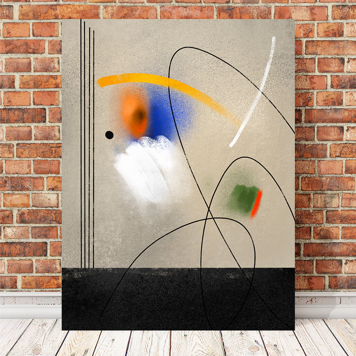 Stunning Lines In Color Wall Art for Modern Decor