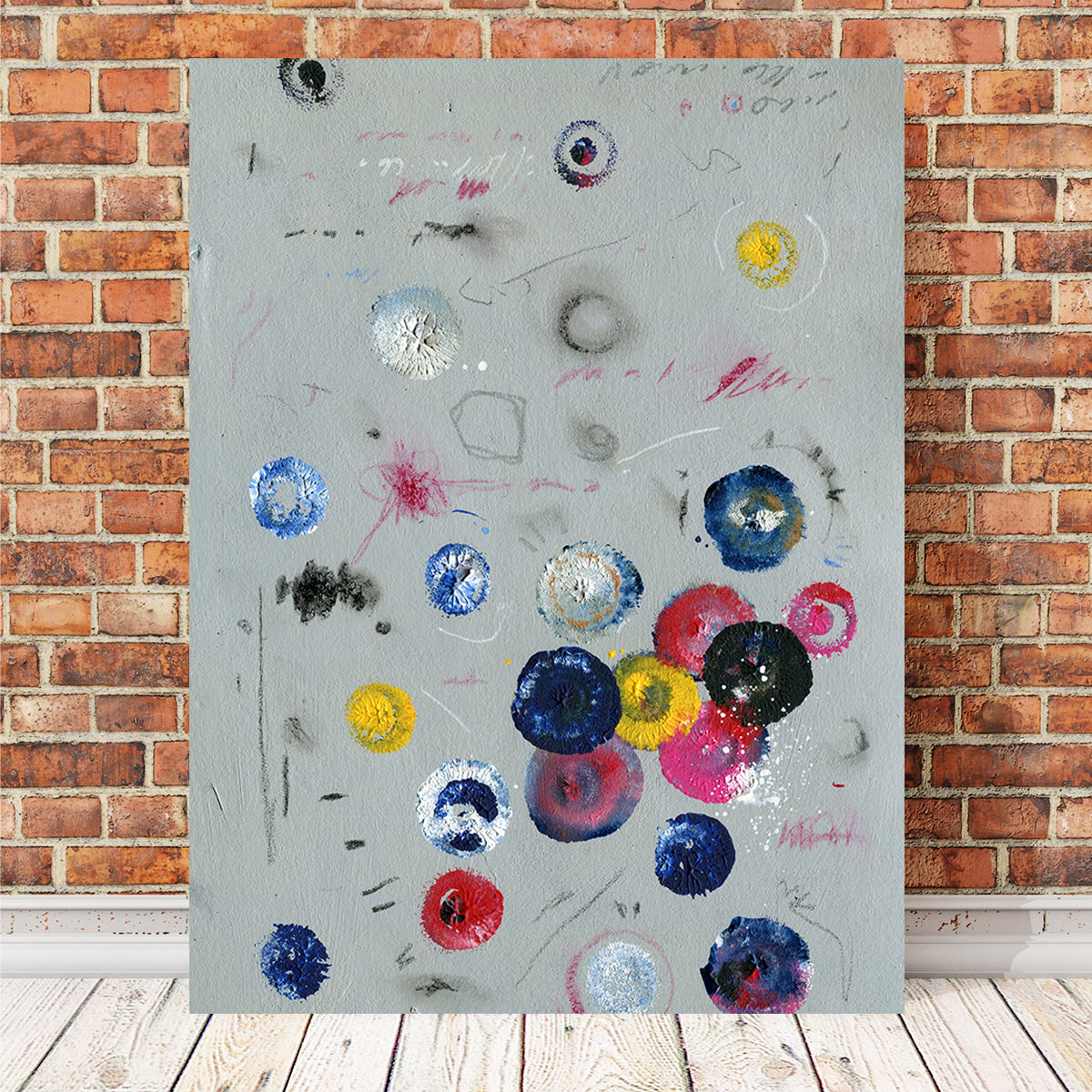 Stunning Circle Grey Wall Art for Modern Interiors