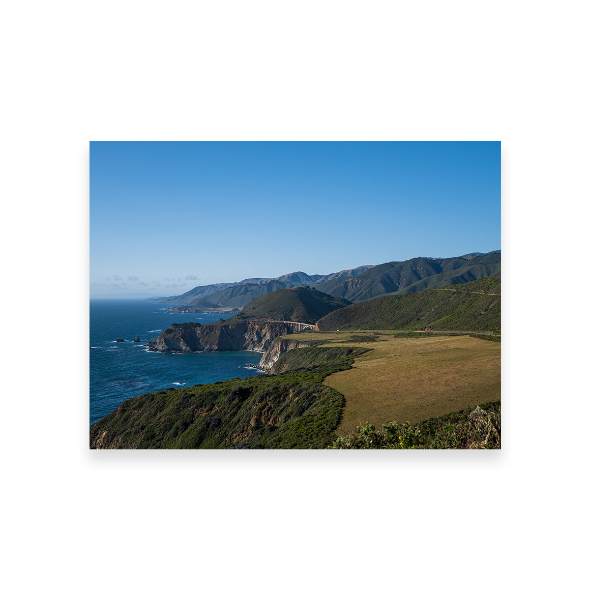 Stunning Pacific Coast Hwy CA Wall Art for Your Home Decor