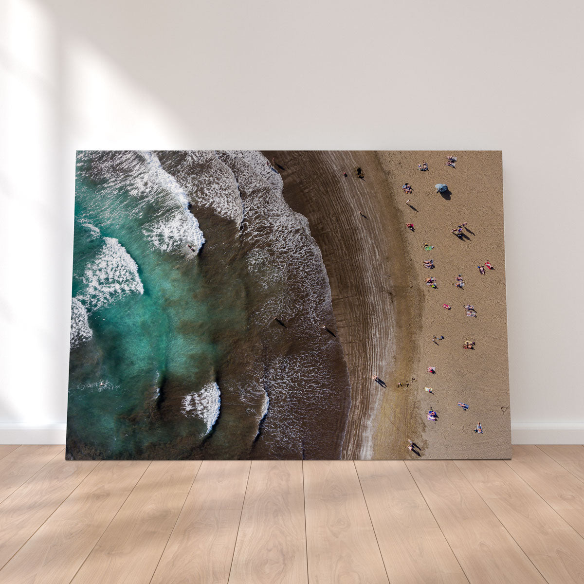 Stunning Day at the Beach Wall Art by Karolis Janulis