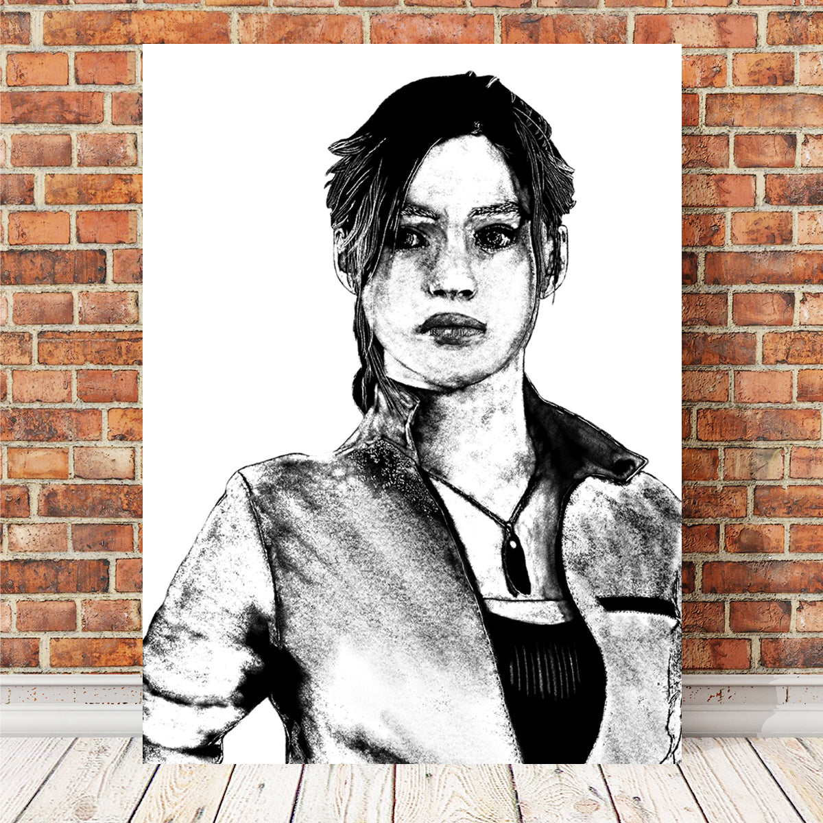 Claire Wall Art by JPS Darko - Premium Handmade Canvas Prints