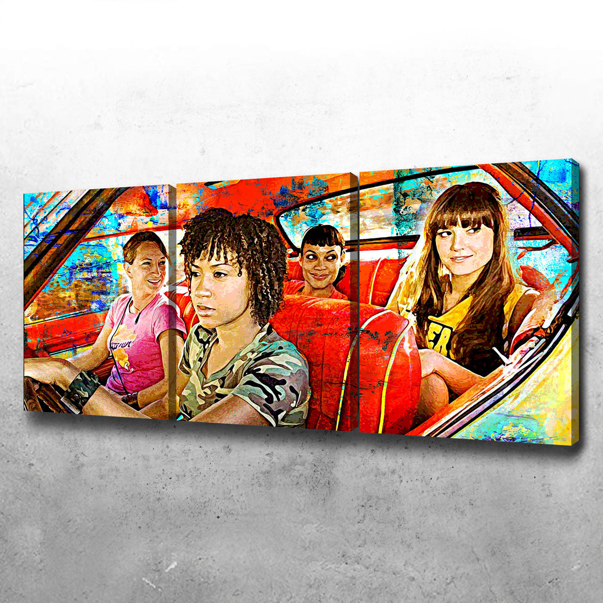 Deathproof Wall Art - Museum-Quality Sustainable Pine Wood Canvas