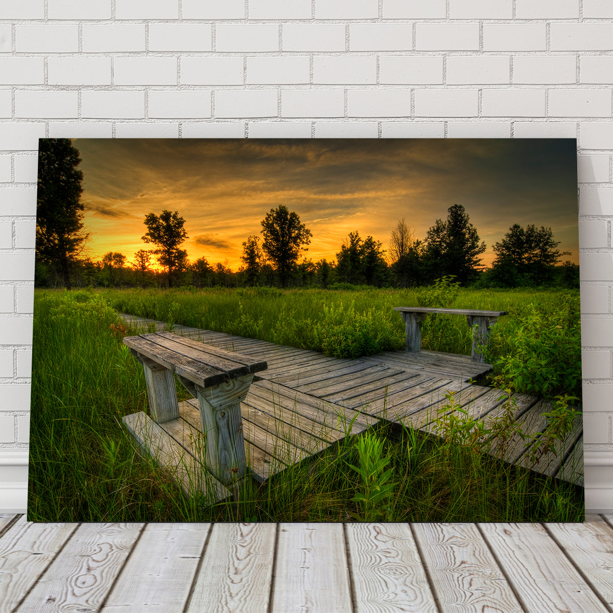 Stunning Irwin Prairie Sunset Wall Art for Home Decor