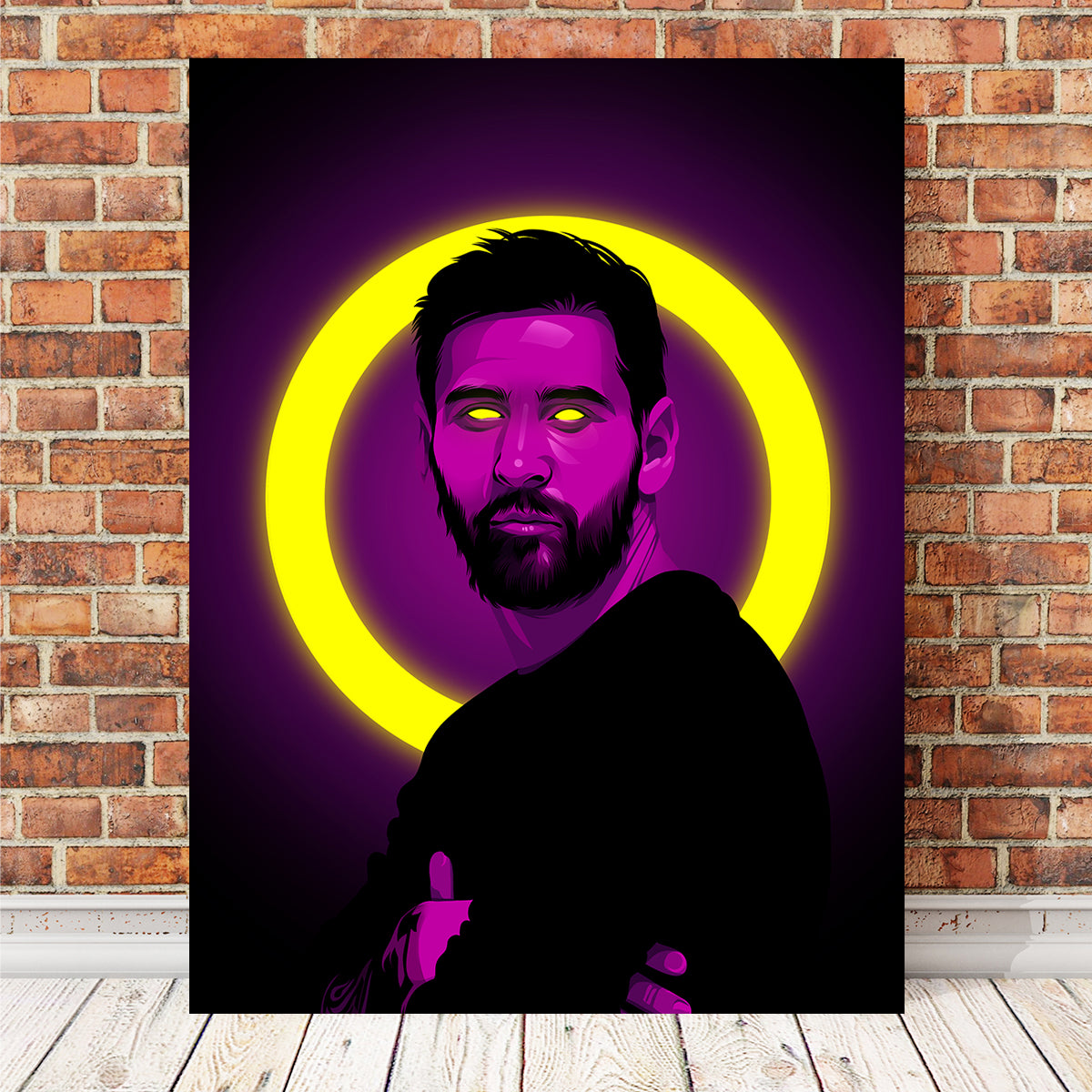 Exclusive Lionel Messi Wall Art by Tovu Yovi