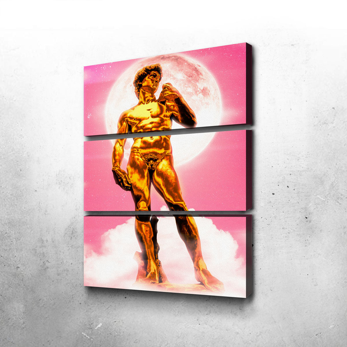 Stunning David Wall Art by Manuel Luces