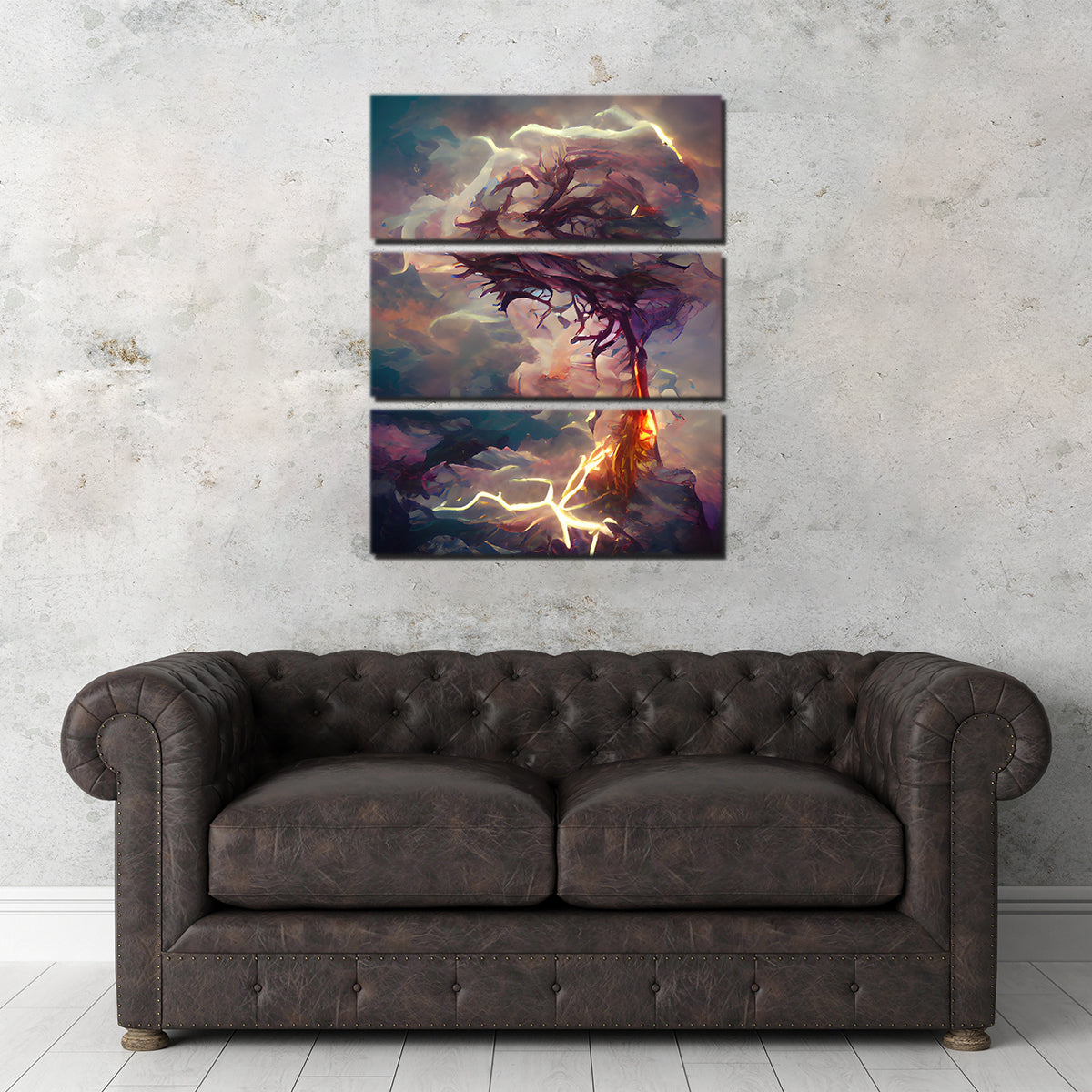 Stunning Lightning Wall Art by Gabriel Ritcey