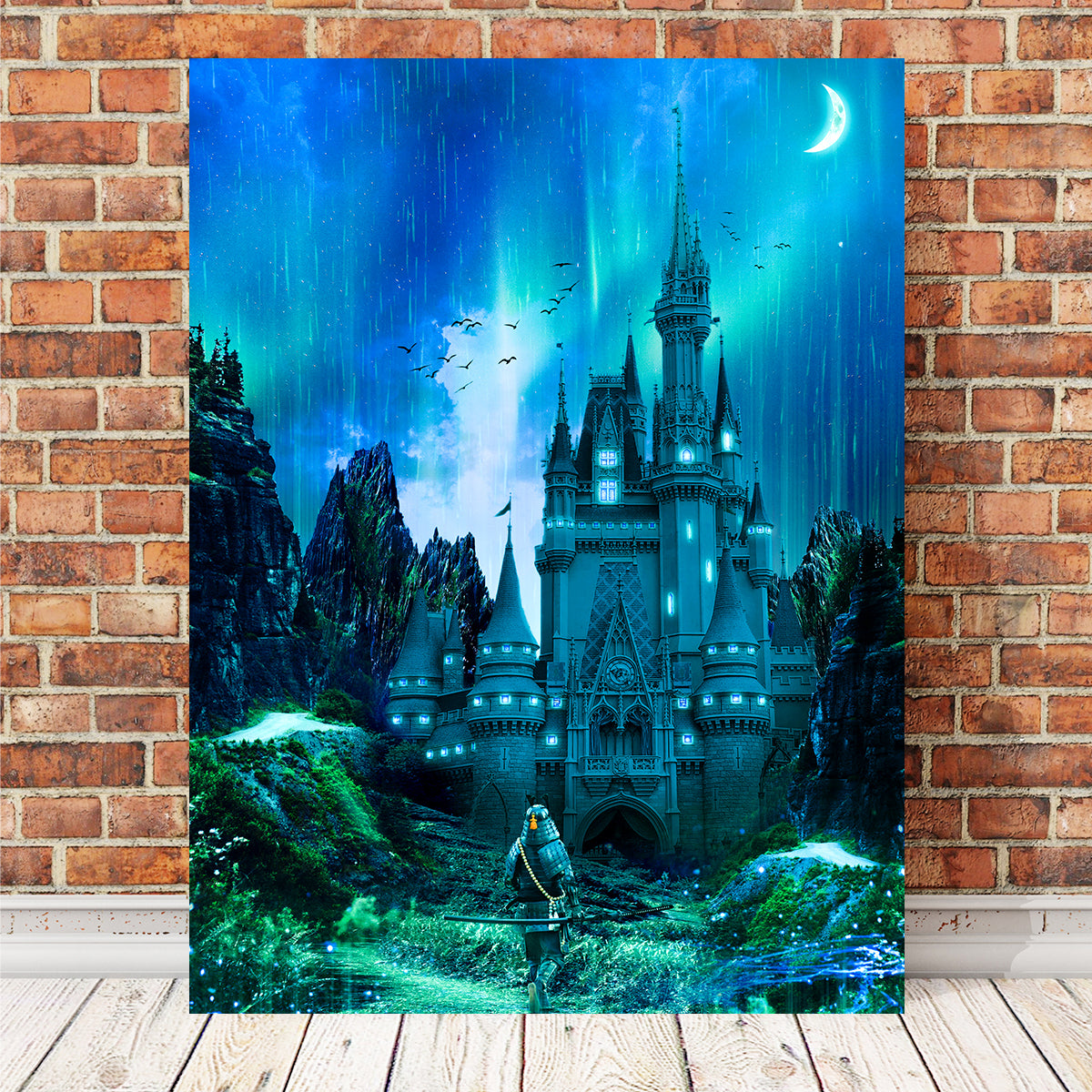 Exquisite Castle Wall Art by INDOARC