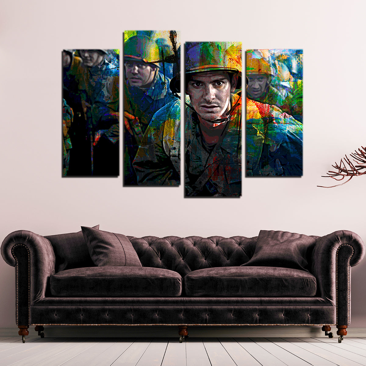 Stunning Hacksaw Ridge Wall Art - Ideal for Home Decor