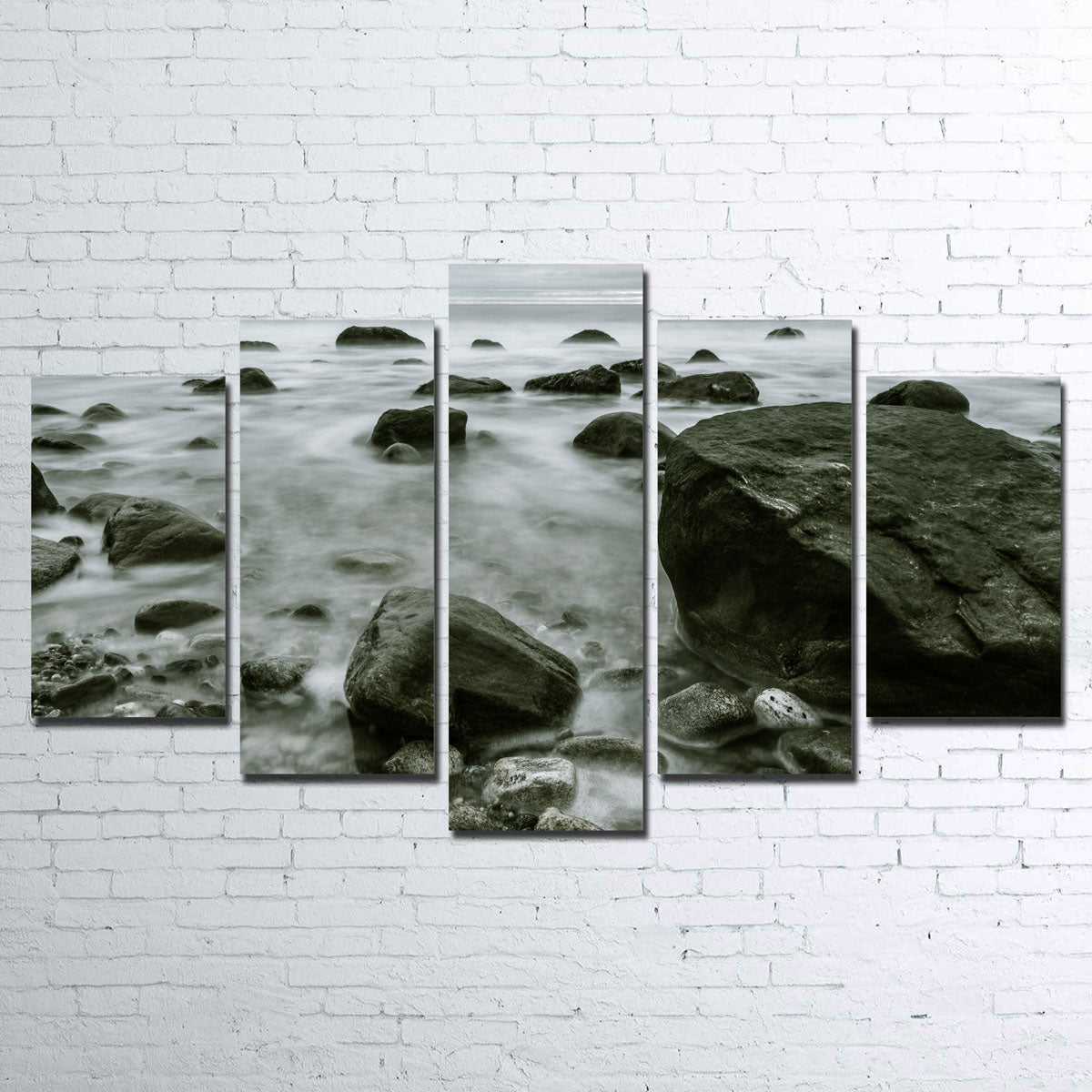 Stunning Overcast Montauk Wall Art by Dennis Maida