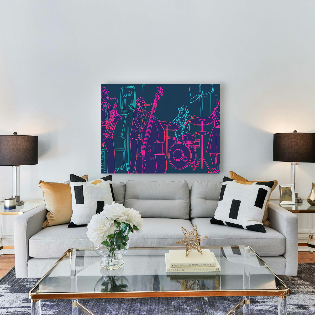 Stunning Jazz Band Vibe Wall Art for Your Home Decor