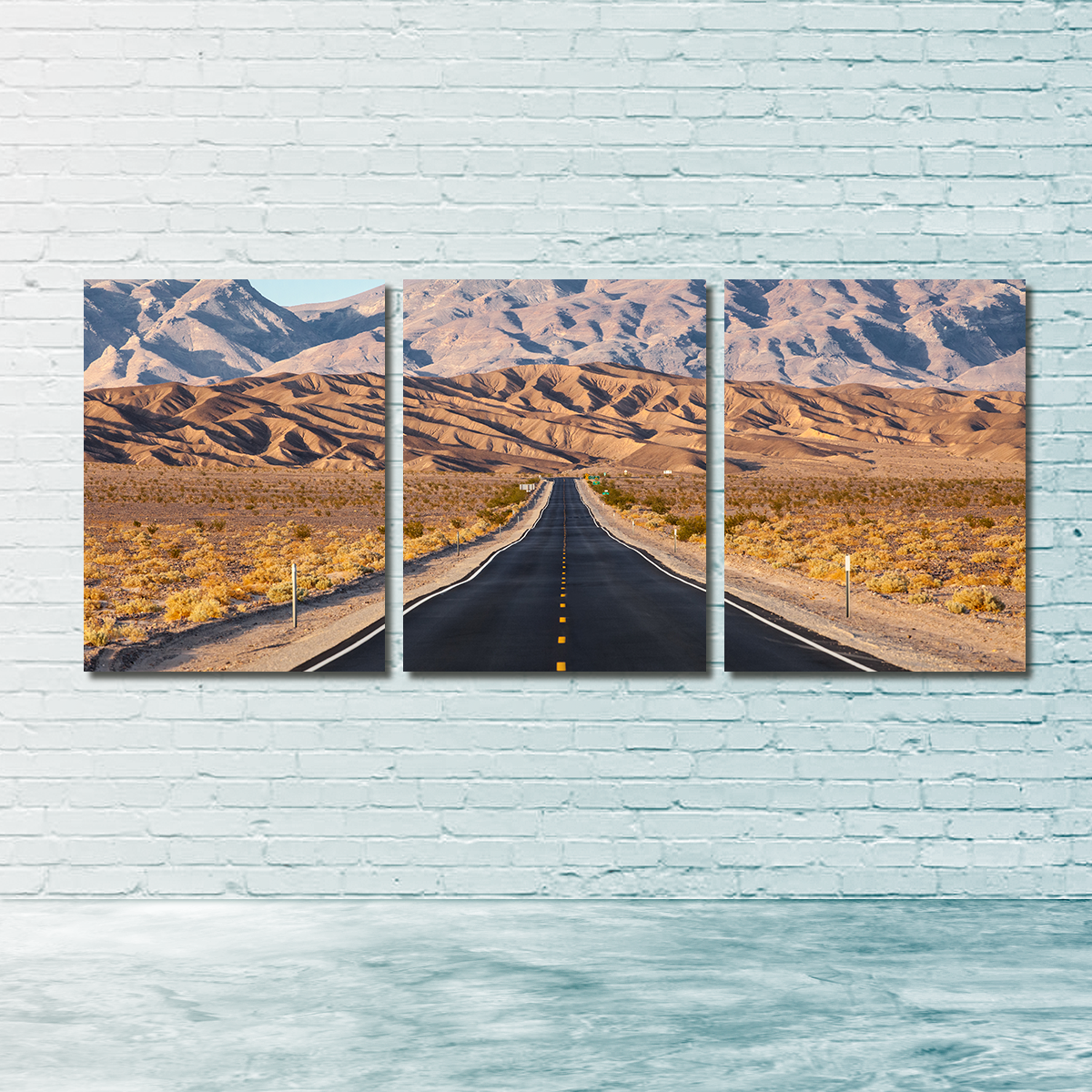 Stunning Road to Death Valley National Park Wall Art for Your Home Decor