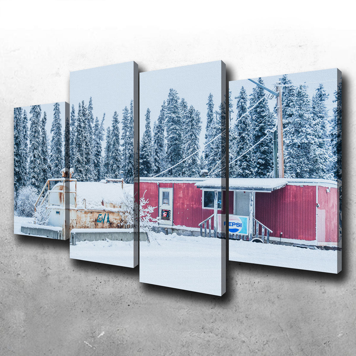 Stunning Roadside Attraction Wall Art by Mike Cotton