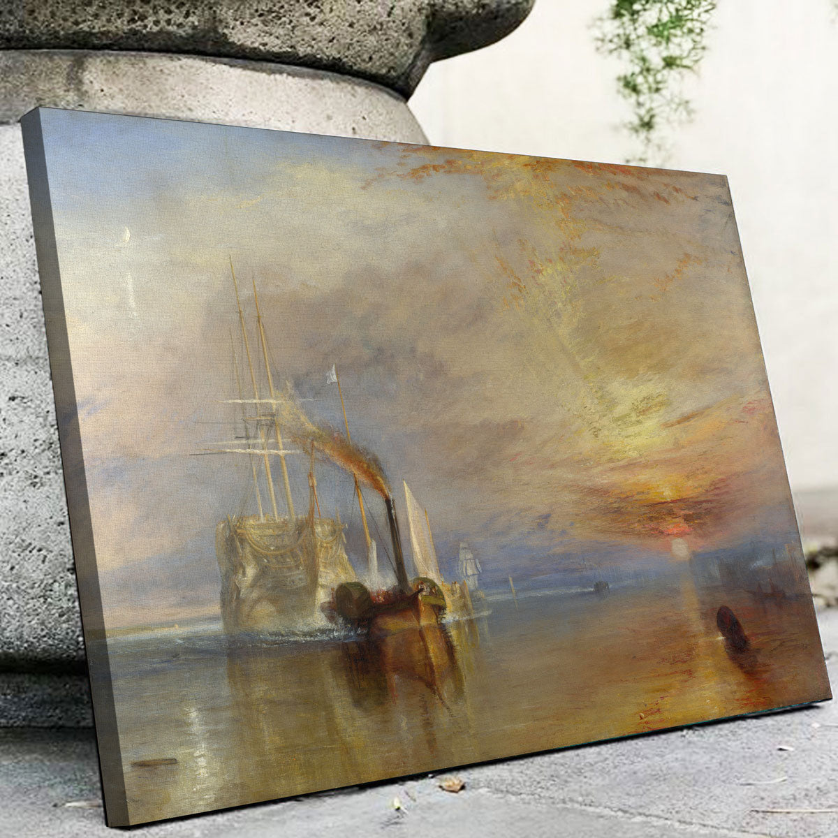 The Fighting Temeraire High - Quality Wall Art by Joseph Mallard William Turner