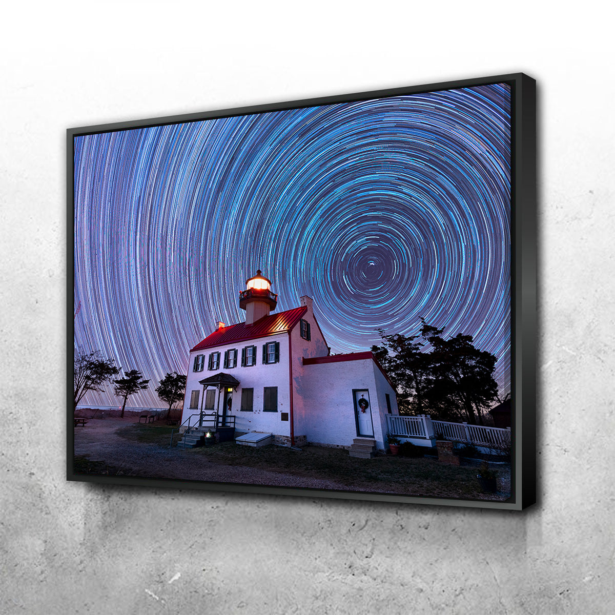 East Point Lighthouse - Stunning Winter Spinnies Wall Art by Shaun Mayer
