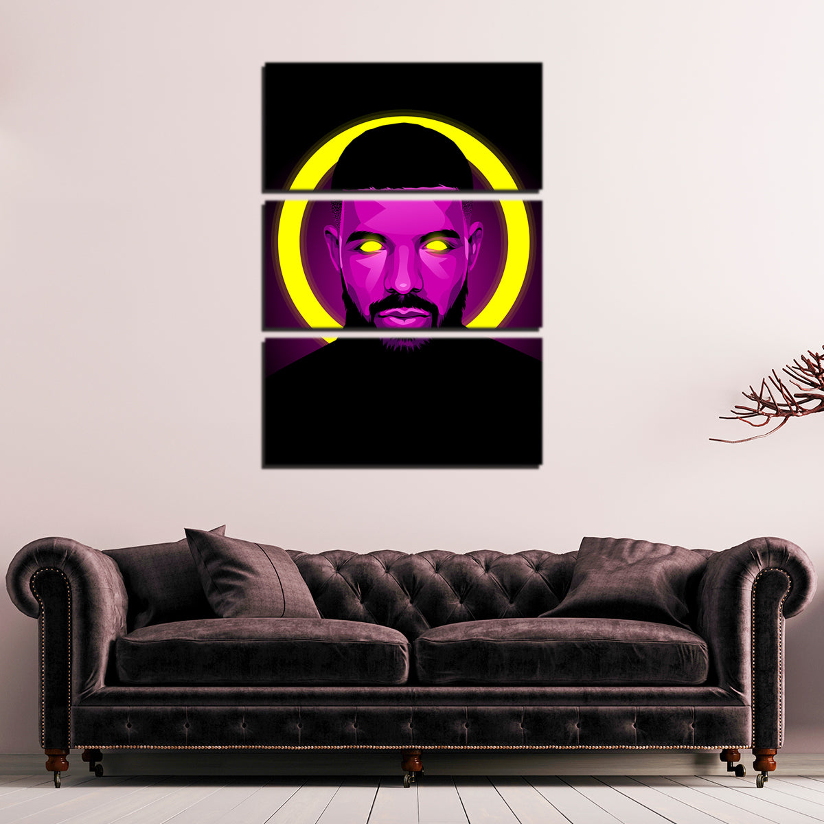 Stunning Drake Wall Art by Tovu Yovi