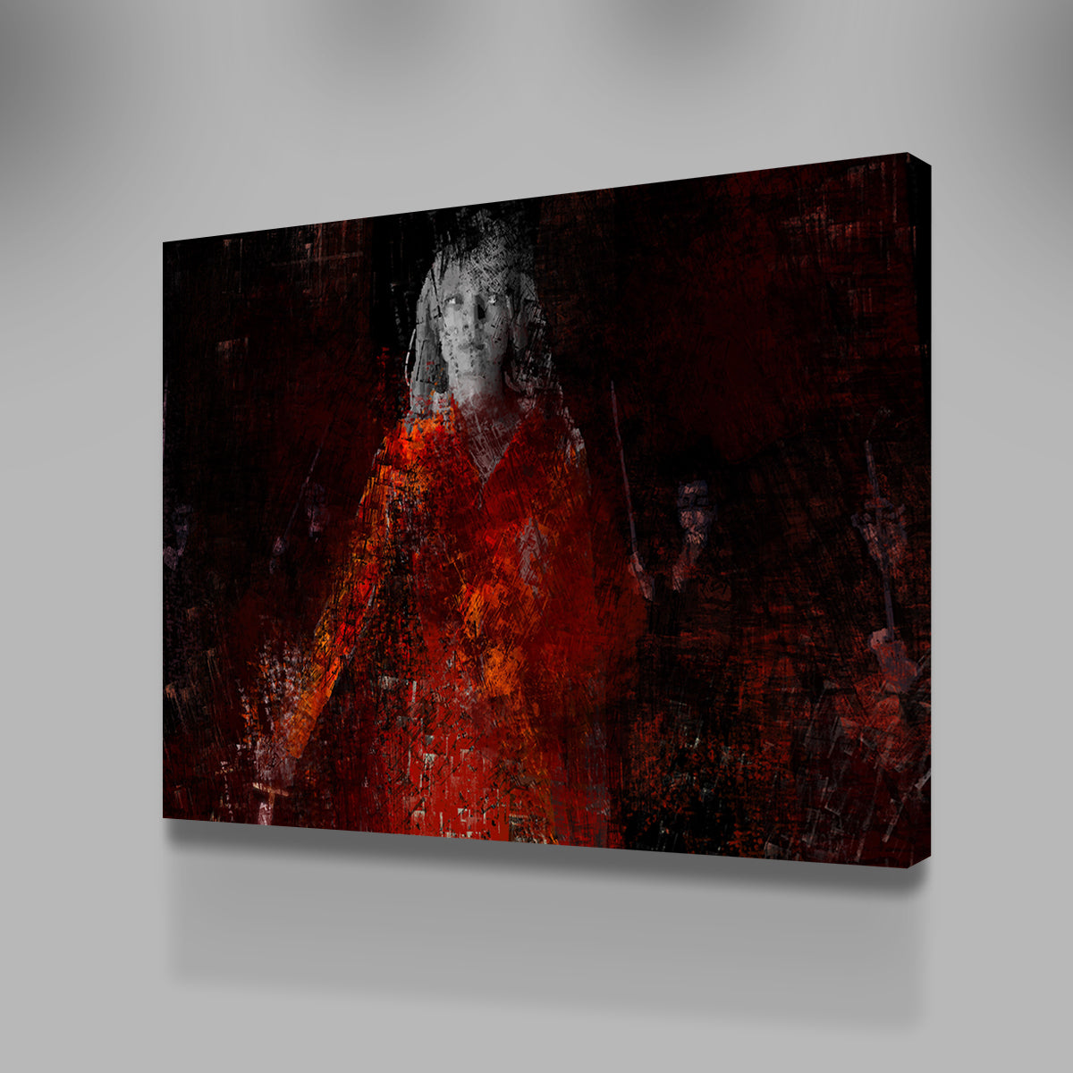 The Bride Vs Yakuza Stunning Wall Art by Andy Brackpool