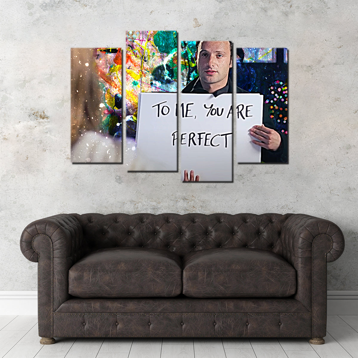 Romantic 'Love Actually' Wall Art for Stunning Home Decor