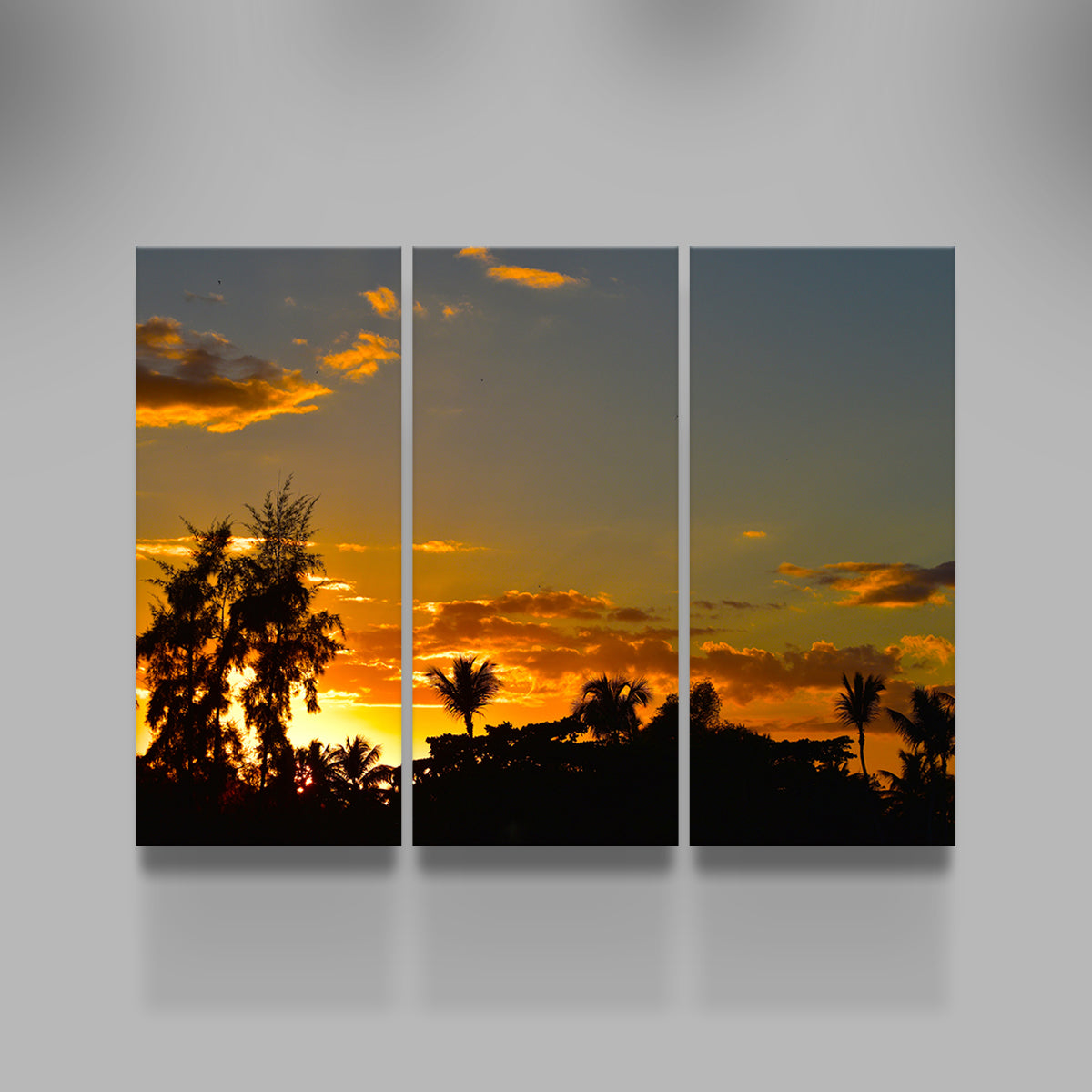Dominican Sunset 3 Wall Art - Museum-Quality Handmade Canvas Prints