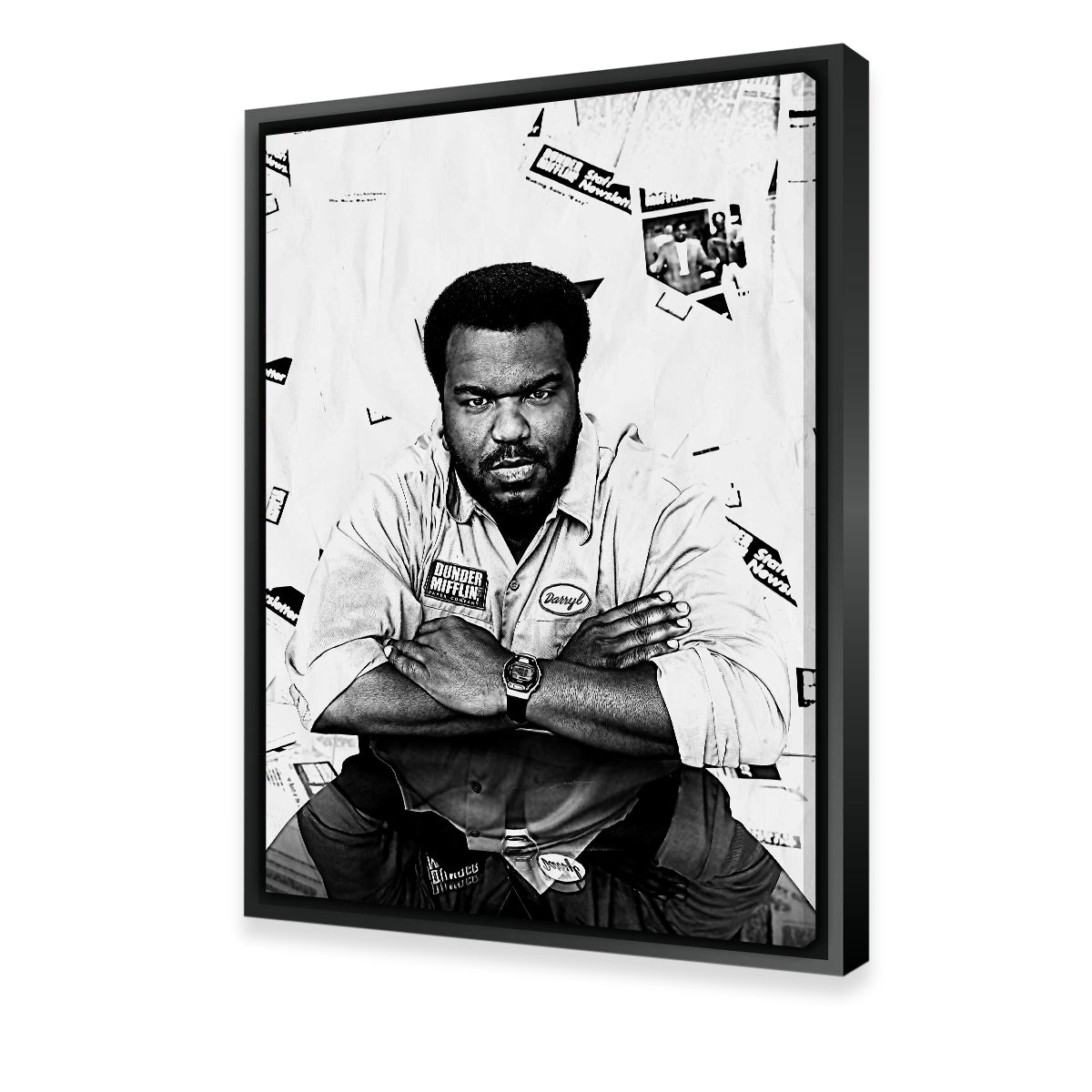 Stunning Darryl Grayscale Wall Art for Home Decor