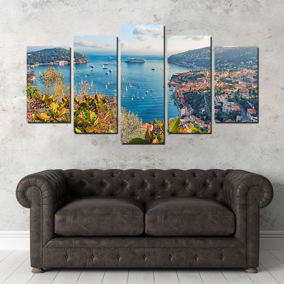 Exquisite French Riviera Wall Art by Manjik Pictures