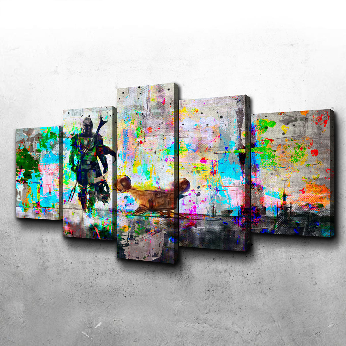 The Mandalorian High - Quality Wall Art for Your Home Decor