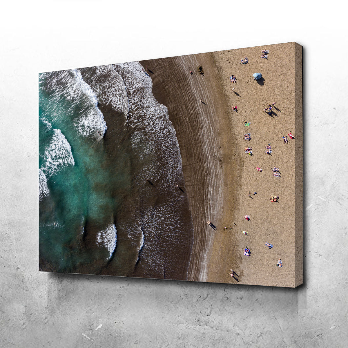 Stunning Day at the Beach Wall Art by Karolis Janulis