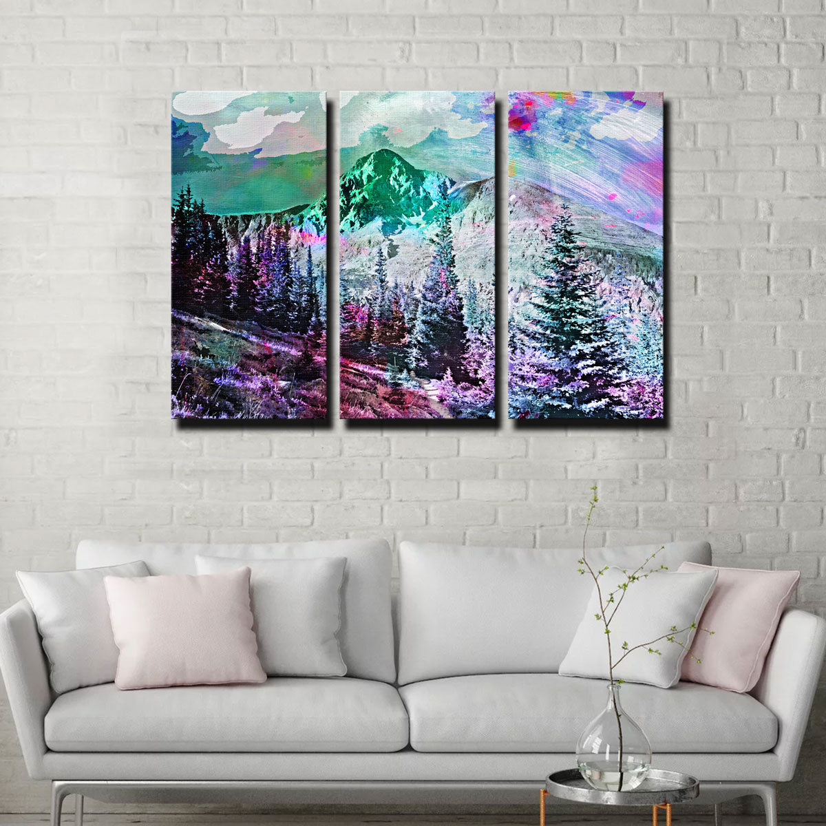 Stunning Abstract Holy Cross Wall Art for Home Decor