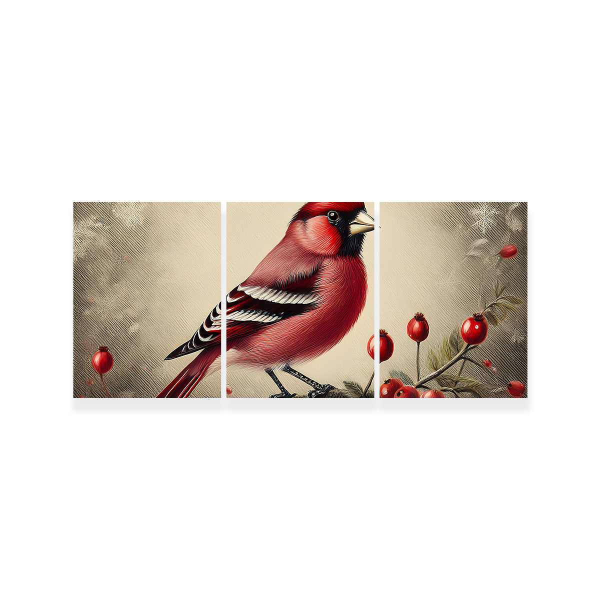 Exquisite Classic Northern Cardinal Wall Art for Home Decor