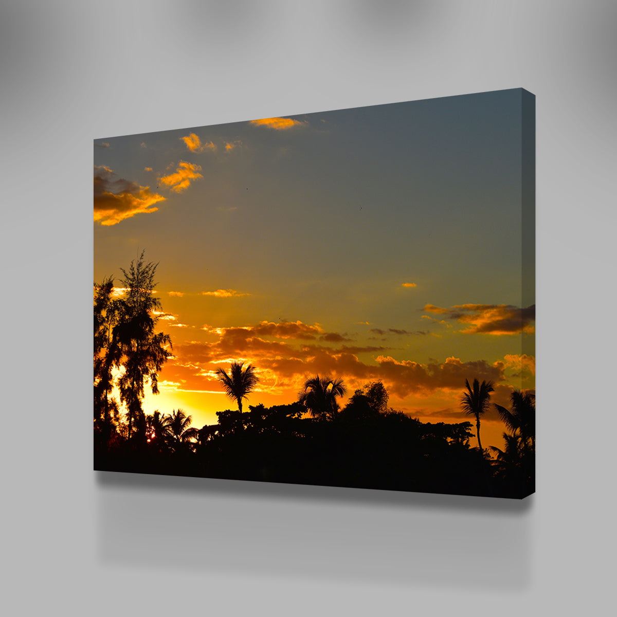 Dominican Sunset 3 Wall Art - Museum-Quality Handmade Canvas Prints