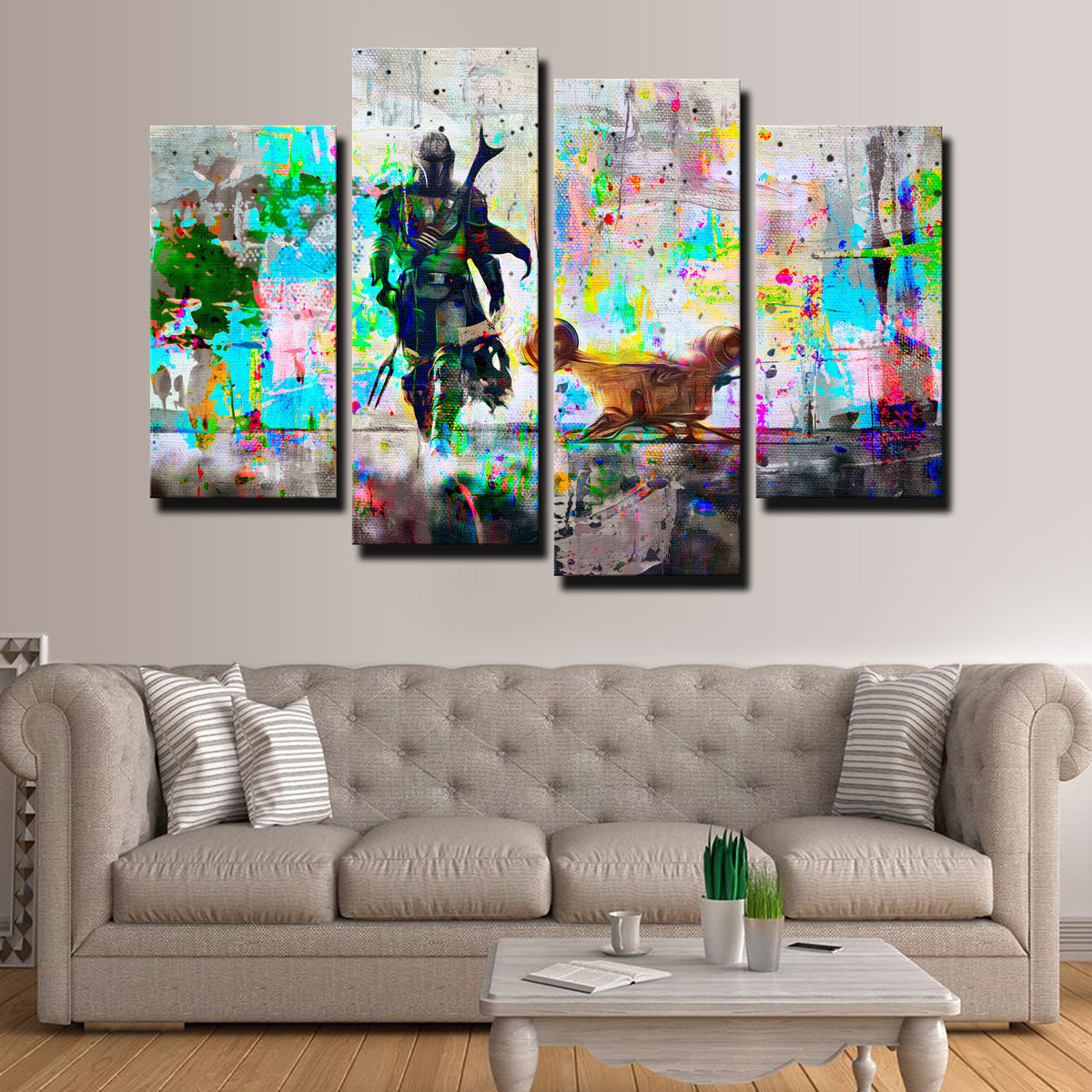 The Mandalorian High - Quality Wall Art for Your Home Decor