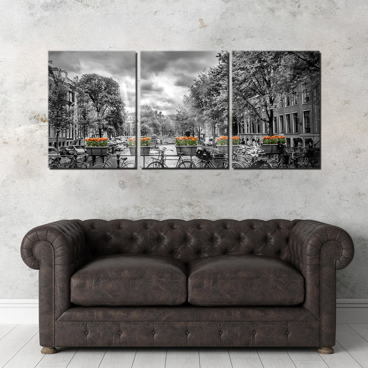 Exquisite Amsterdam Wall Art by Melanie Viola