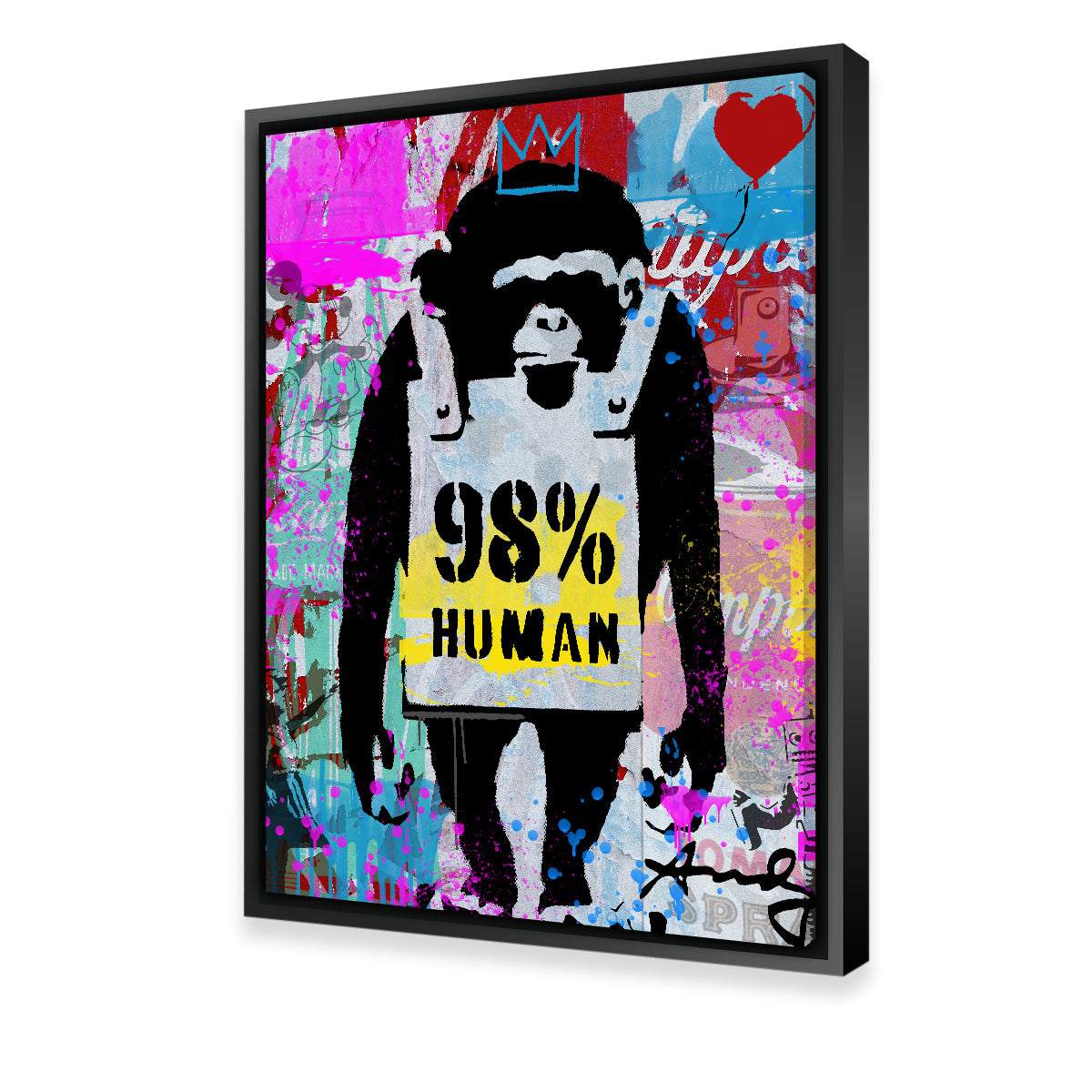 98% Premium Human Wall Art by Stephen Chambers