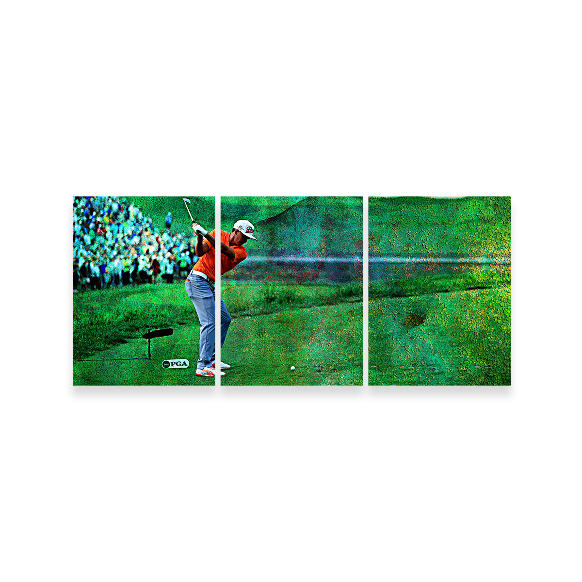 Rickie Fowler Art Prints with Premium Kiln - Dried Pine Frames