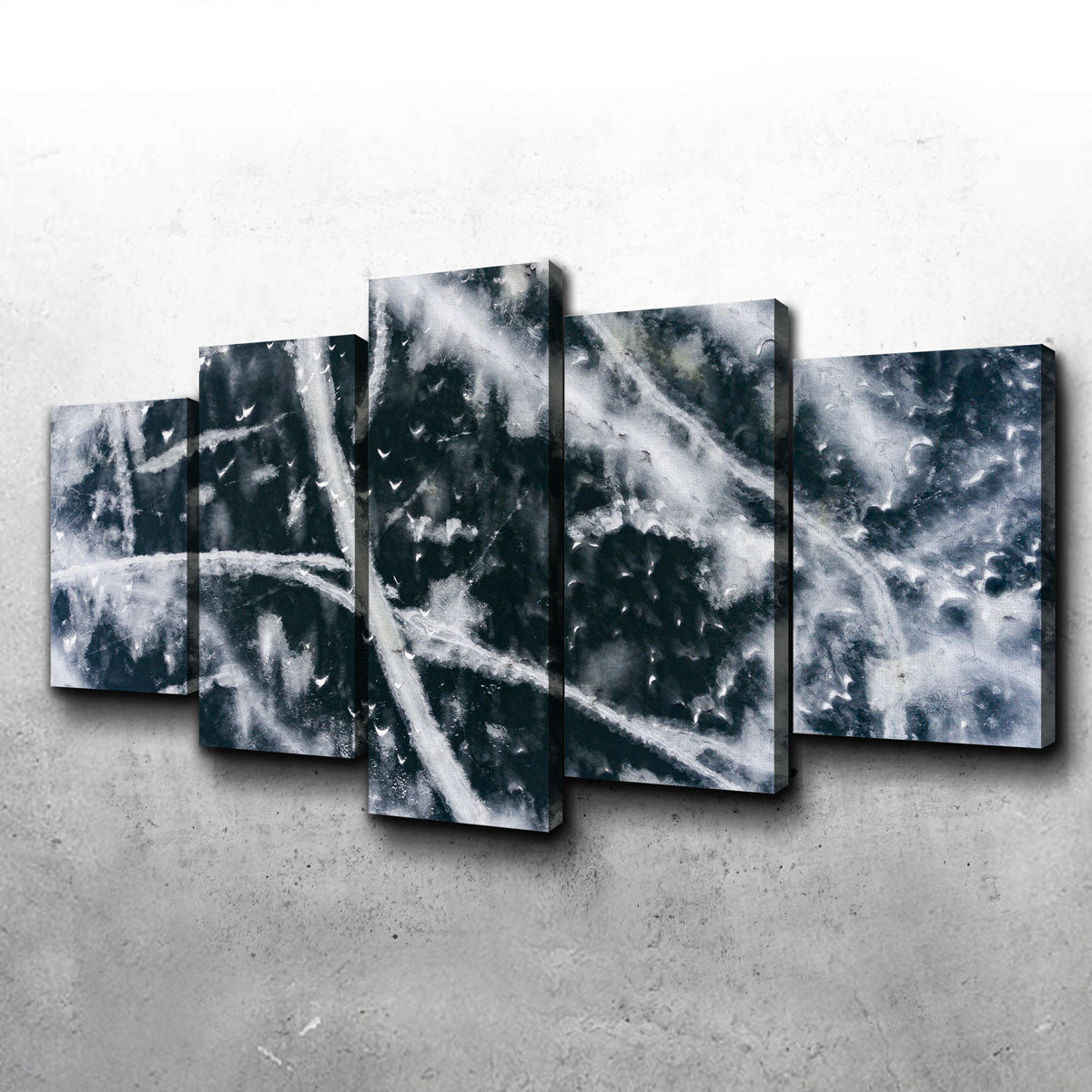 Exquisite Abstract Aerial Wall Art by Karolis Janulis