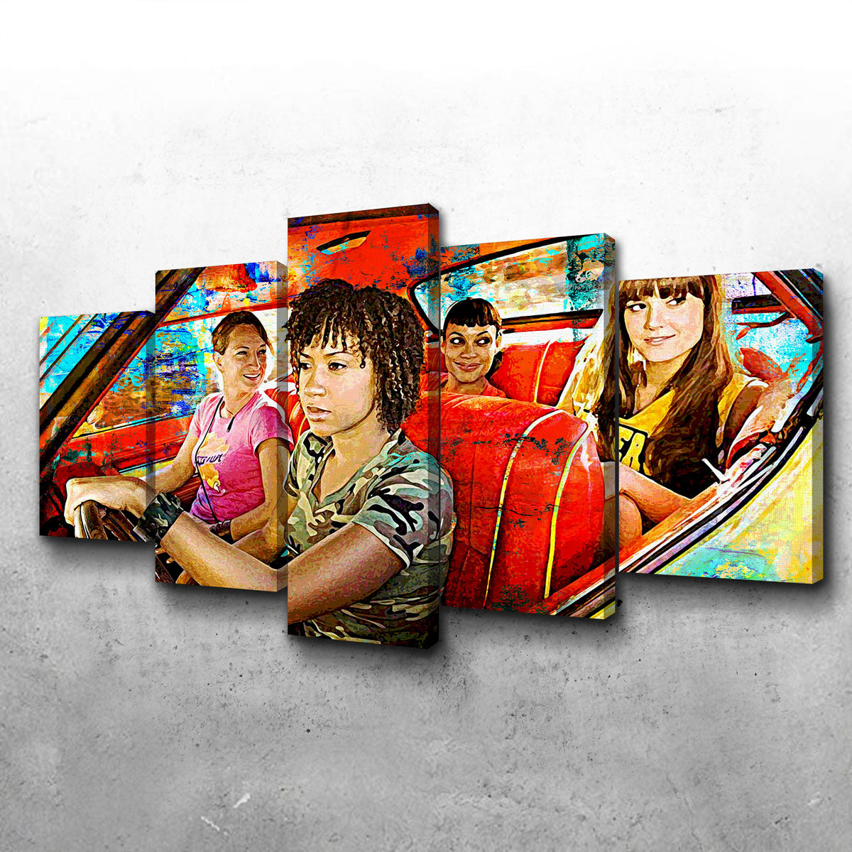 Deathproof Wall Art - Museum-Quality Sustainable Pine Wood Canvas