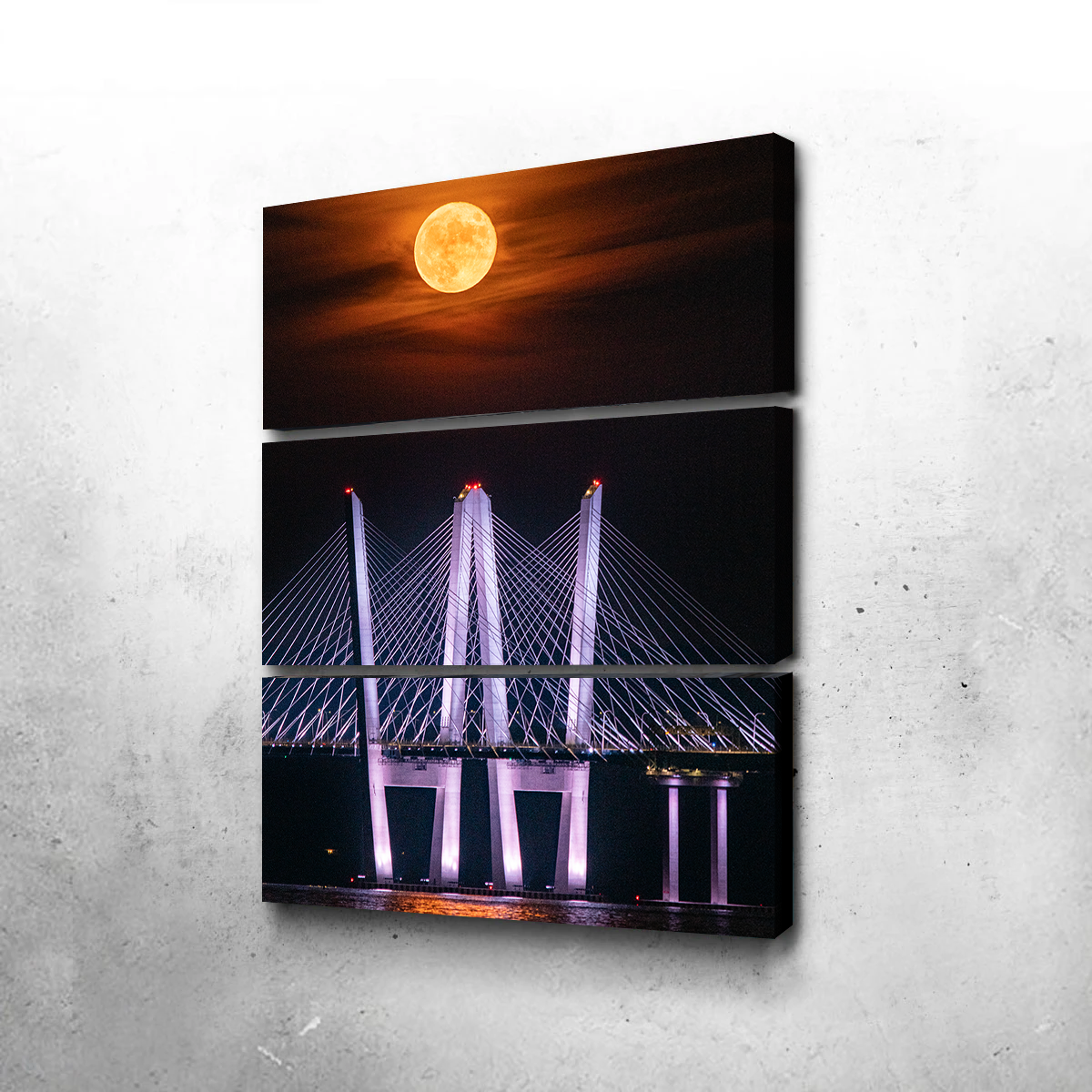 Stunning Tappan Zee Bridge Wall Art by Dennis Maida