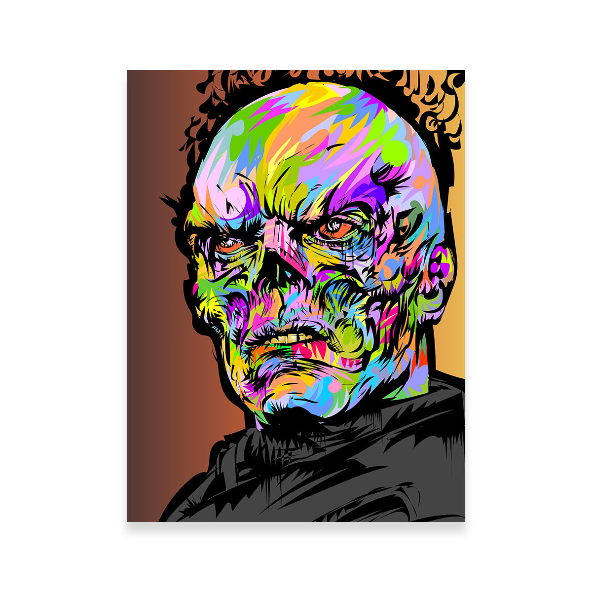 Vibrant Red Skull Color Wall Art for Stunning Home Decor